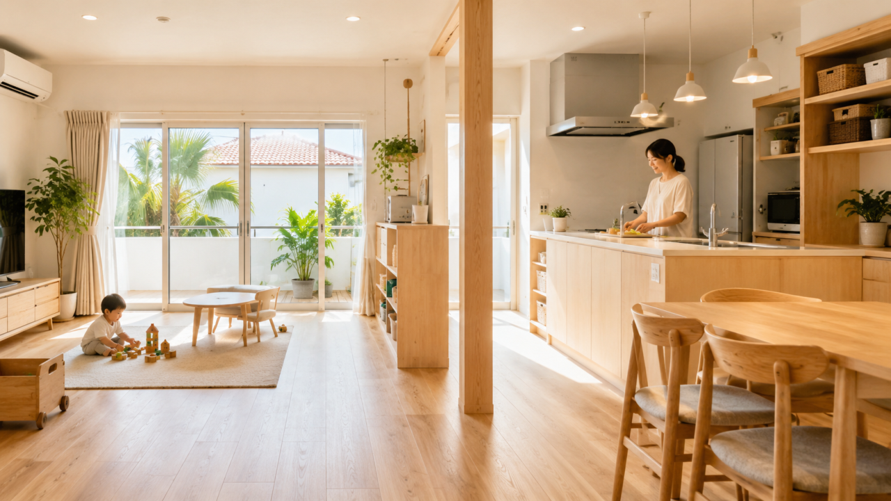 子育て世帯の住宅改修で後悔しない？ 沖縄の井上工務店が重視する動線と安全